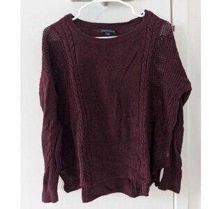 American Eagle Maroon Sweater